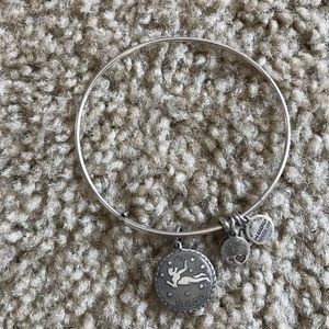 Alex and Ani Virgo charm bracelet